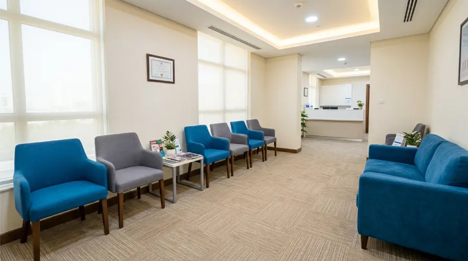 Waiting Room, DHA Clinic - After