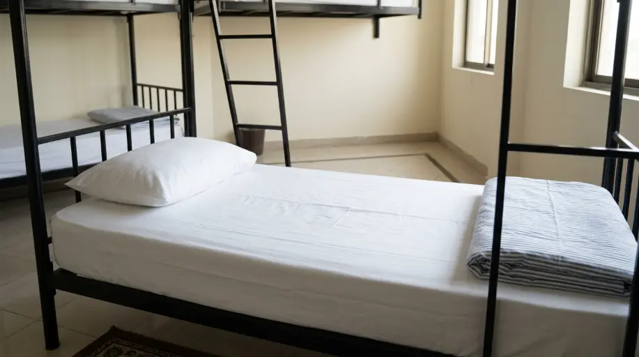 Bunk Bed Mattress, DHA Boys Hostel - After